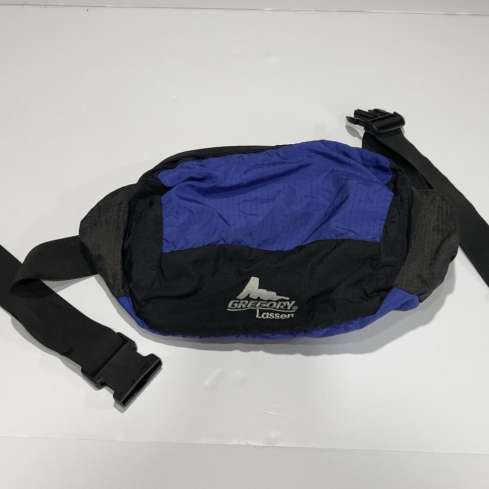 Gregory Lassen Backpack Attachment / Large Fanny Pack 16x10 Blue Belt Bag